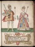Robert the Bruce and his 1st wife, Isobel of Mar (Wiki Commons)